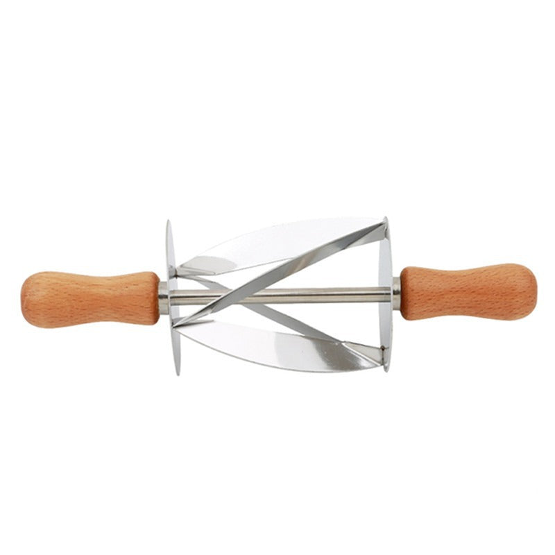 Stainless steel croissant skin cutter