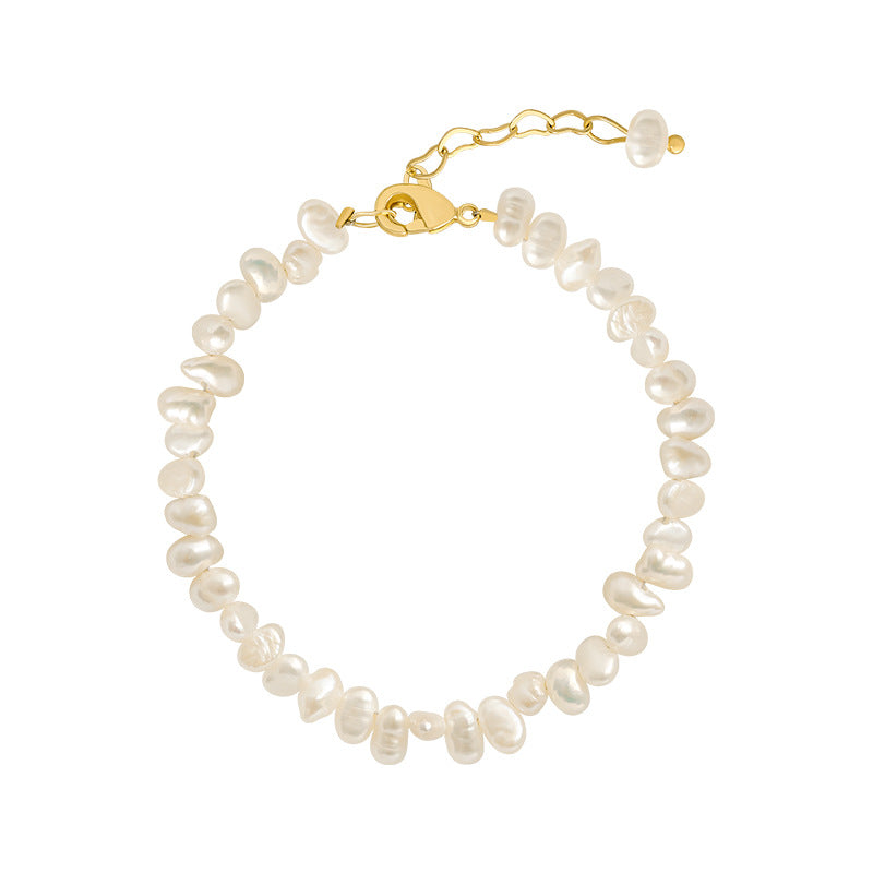 Pearl peach blossom bracelet