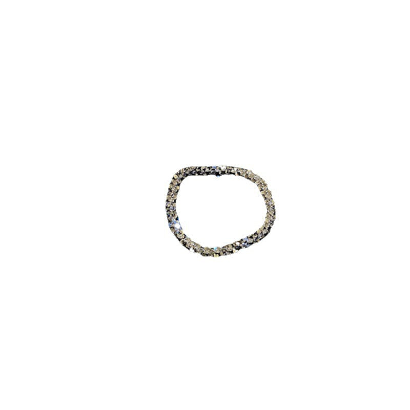 Silver starry ring