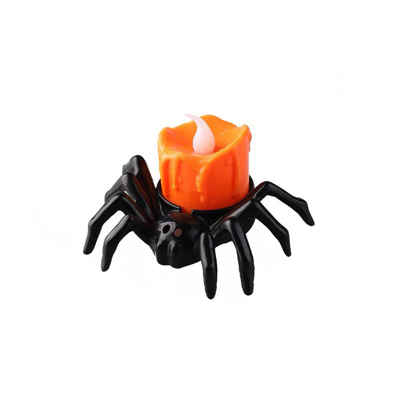 Halloween spider candle light LED