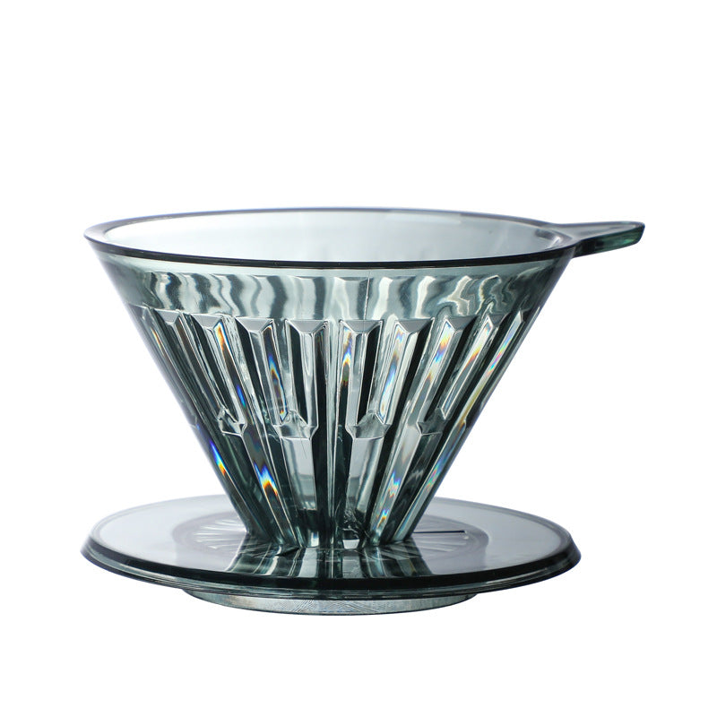 Glass coffee funnel