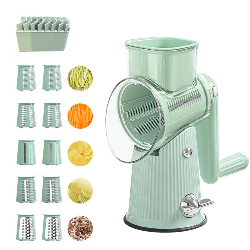 Rotary Cheese Grater and Shredder