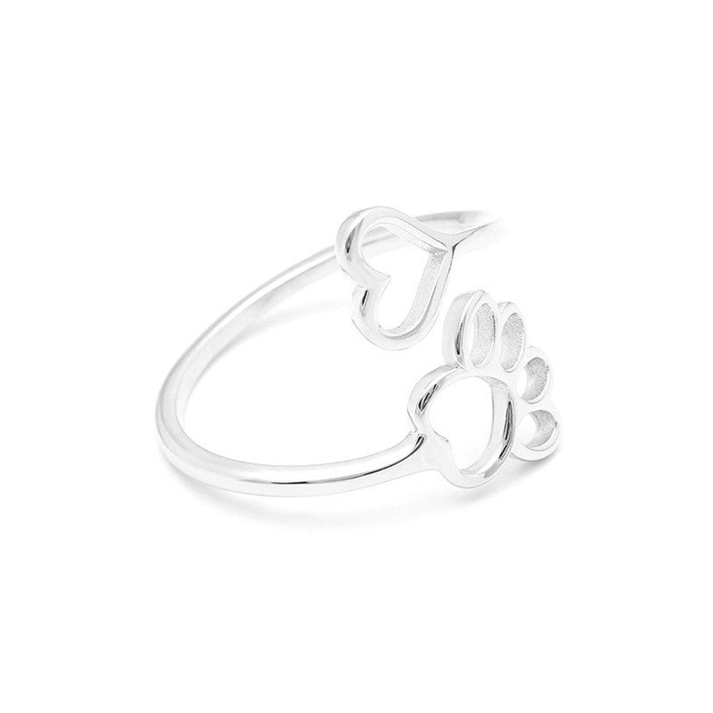 Dog paw ring