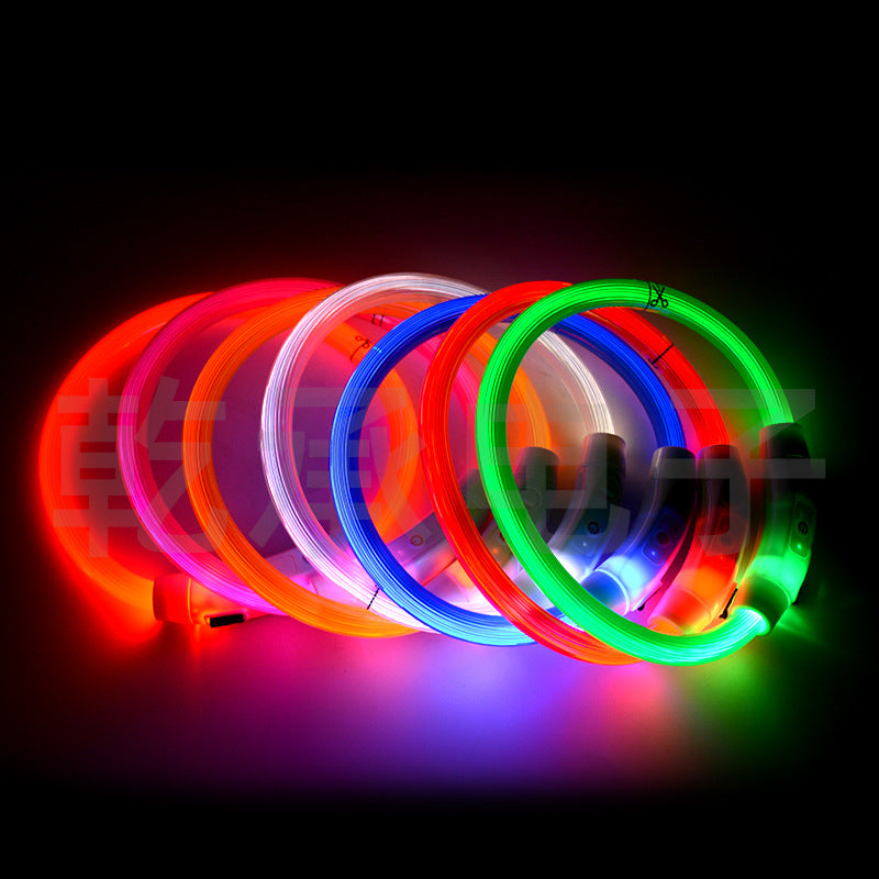 USB charging LED luminous collar