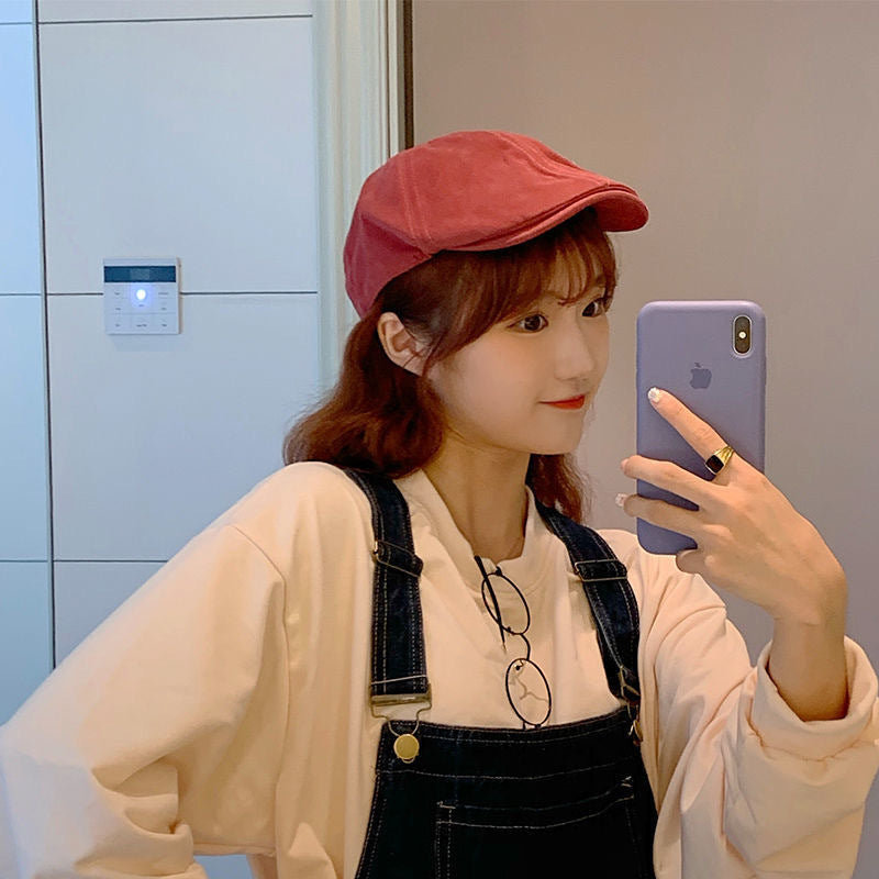 Japanese street fashion reverse duckbill hat