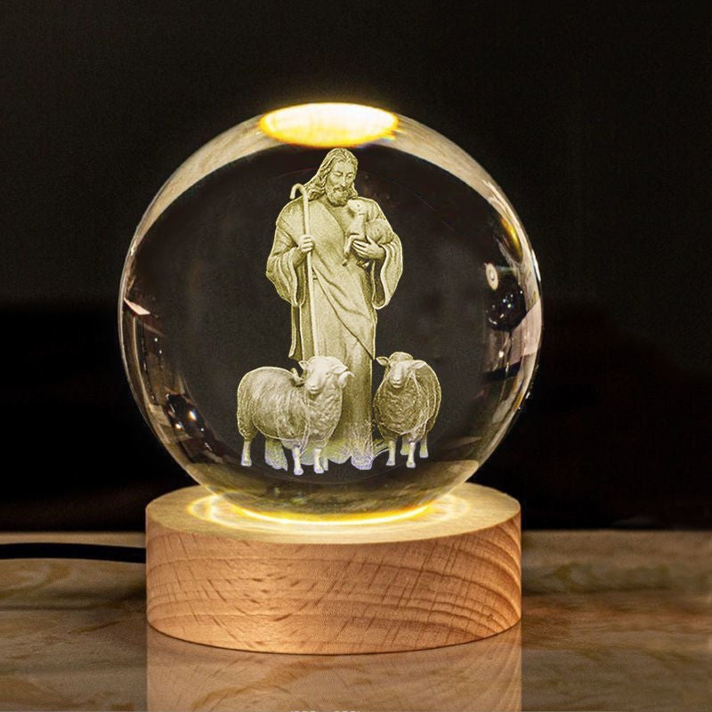 Creative luminous crystal ball ~ cross