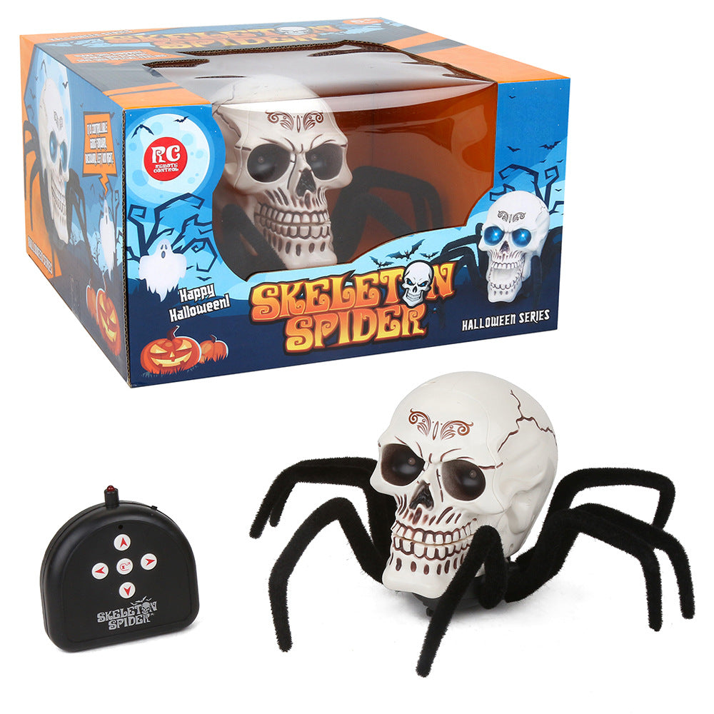 Halloween Skeleton Spider Remote Control Toy