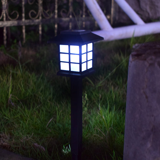 Solar LED lawn light