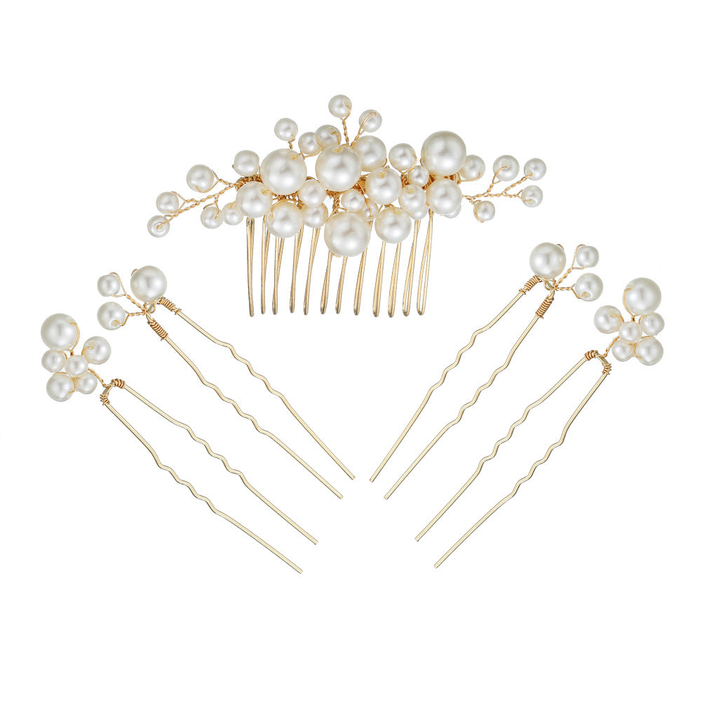 Pearl U-shaped hairpin