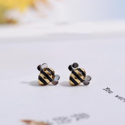 Sterling silver dripping bee earrings and necklace set