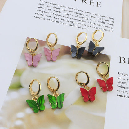 Butterfly earrings