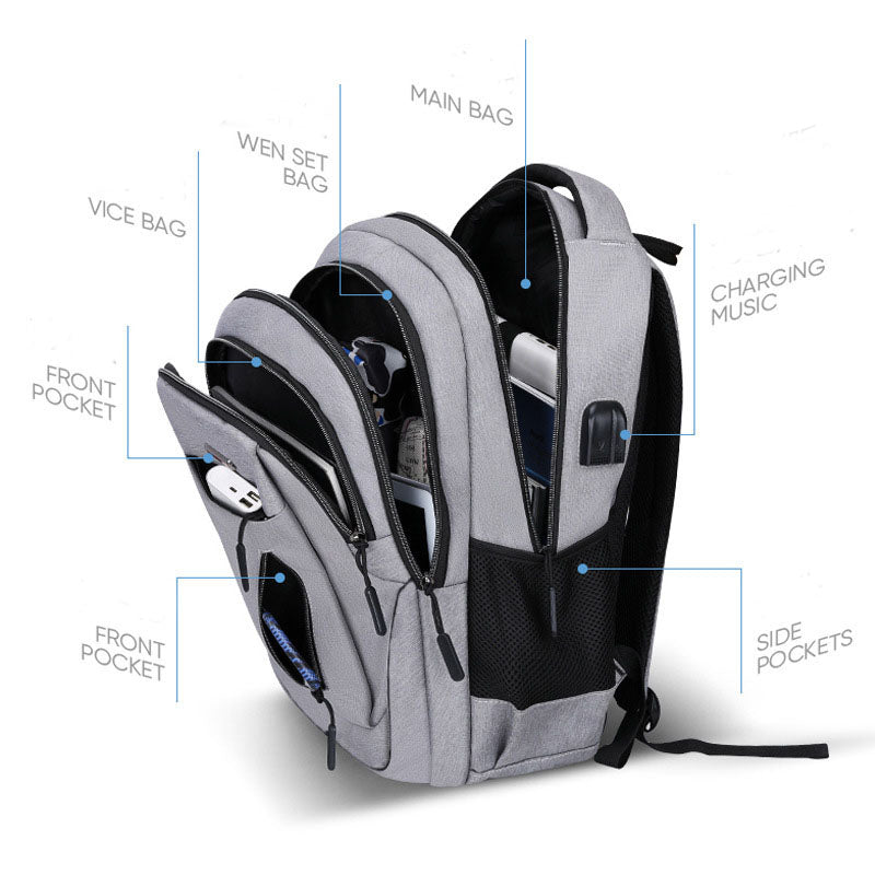 Large capacity backpack