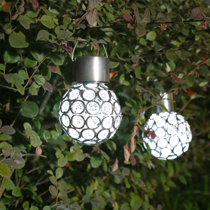 Outdoor solar hanging light waterproof LED