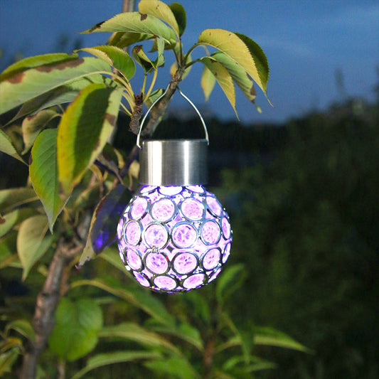 Outdoor solar hanging light waterproof LED