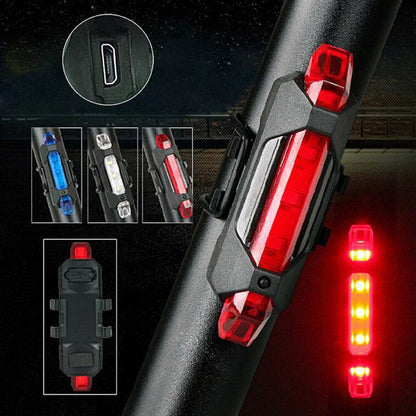 Portable USB Rechargeable Bike Light