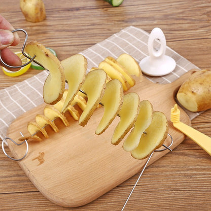 Potato tower cutter