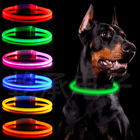 USB charging LED luminous collar