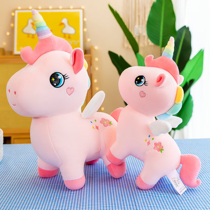 Unicorn plush toy doll