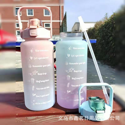 Portable sports water bottle 2L