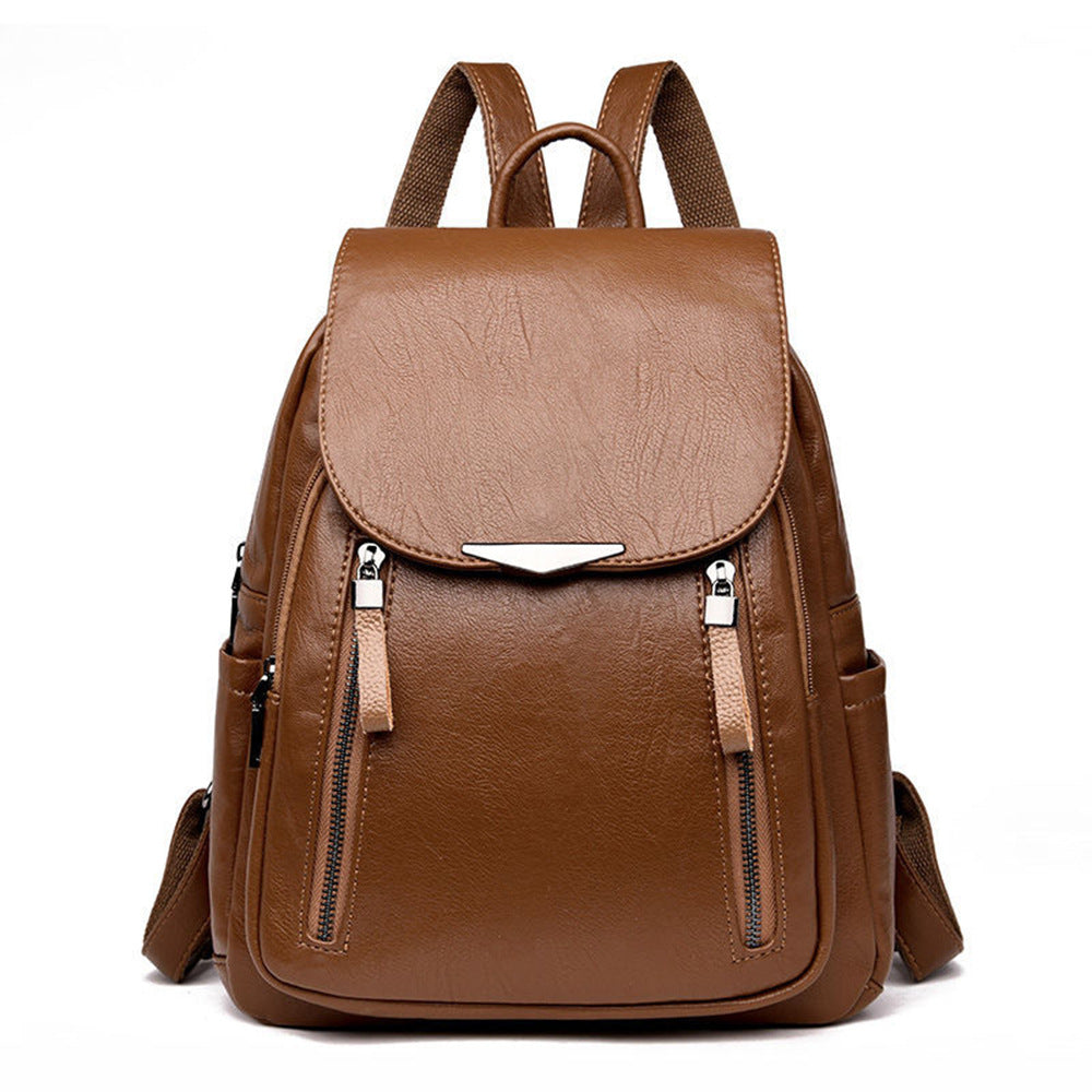 Women’s Polyurethane Leather Backpack