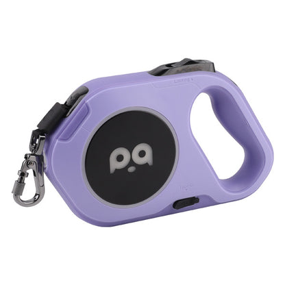 LED light automatic retractable leash