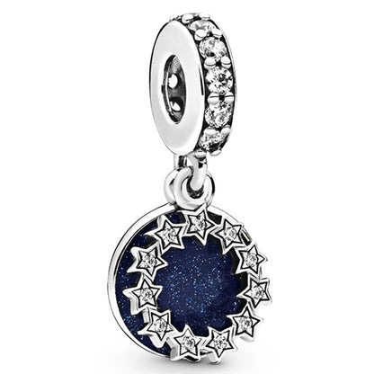 Blue Starry Sky Series pendant