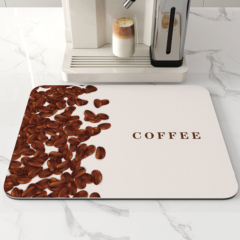 Coffee machine drain pad