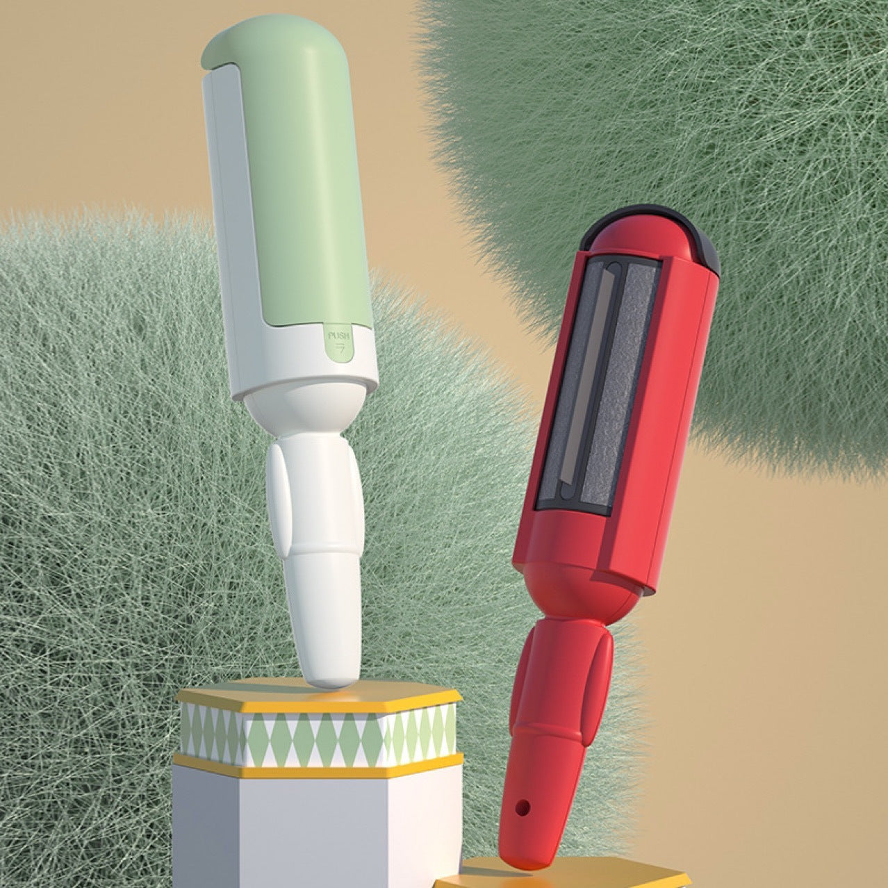 Double-Sided Lint Roller