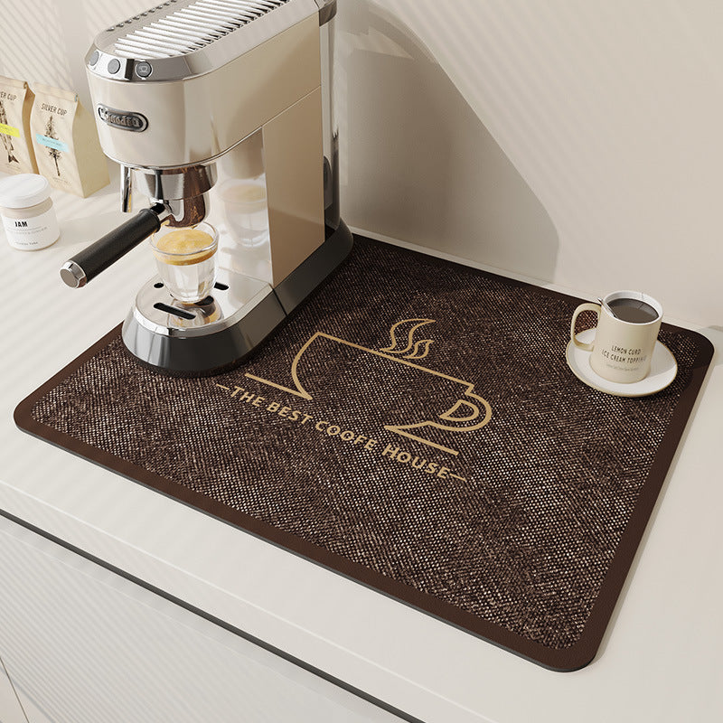 Coffee machine drain pad
