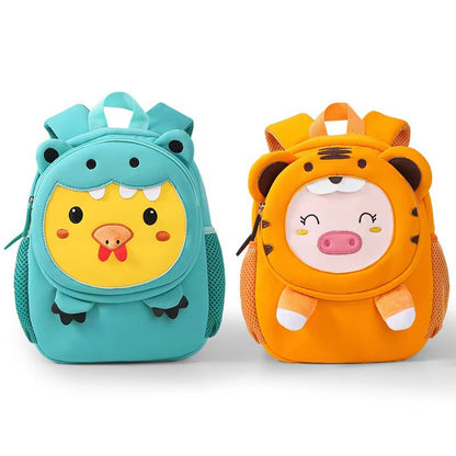 Cartoon Animal Pattern Kindergarten Backpack