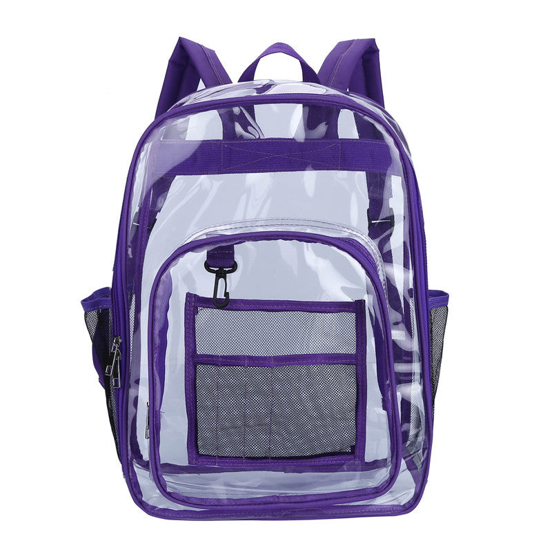 Transparent School Backpack - Large Capacity