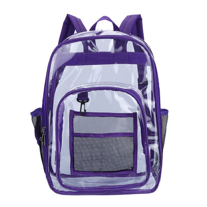 Transparent School Backpack - Large Capacity