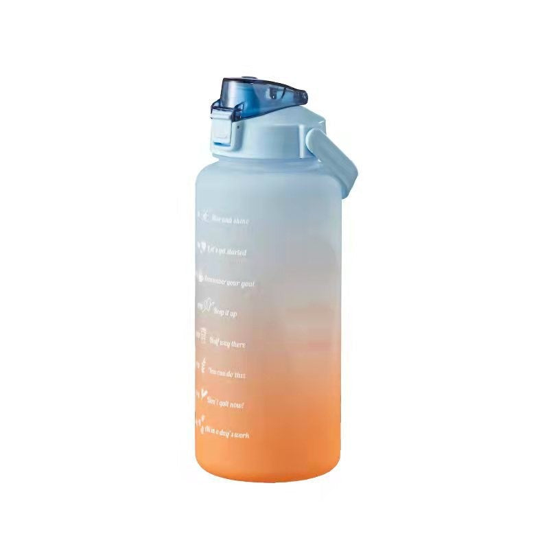 Portable sports water bottle 2L