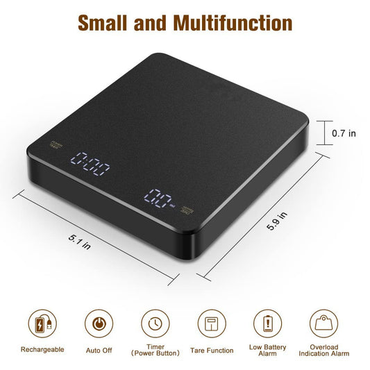Smart hand brewed coffee electronic scale