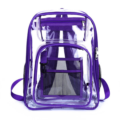 Transparent School Backpack - Large Capacity