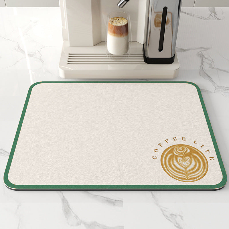 Coffee machine drain pad