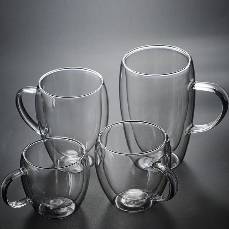 Household double-layer glass