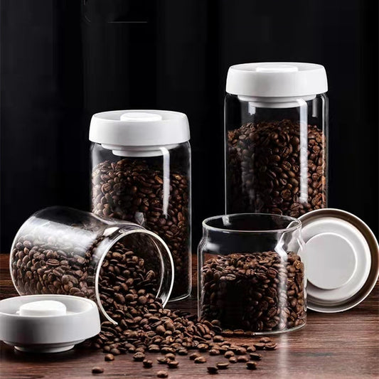 Vacuum glass sealed jars