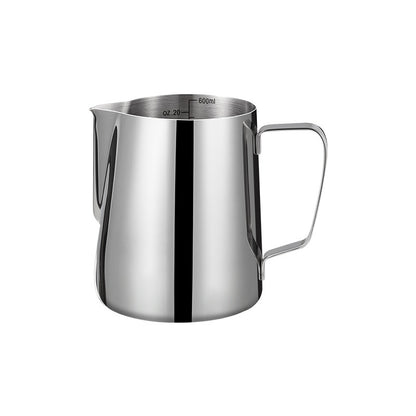 350/600ml stainless steel pull flower cup coffee milk pot