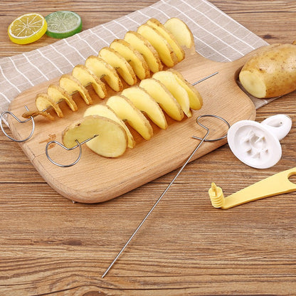 Potato tower cutter