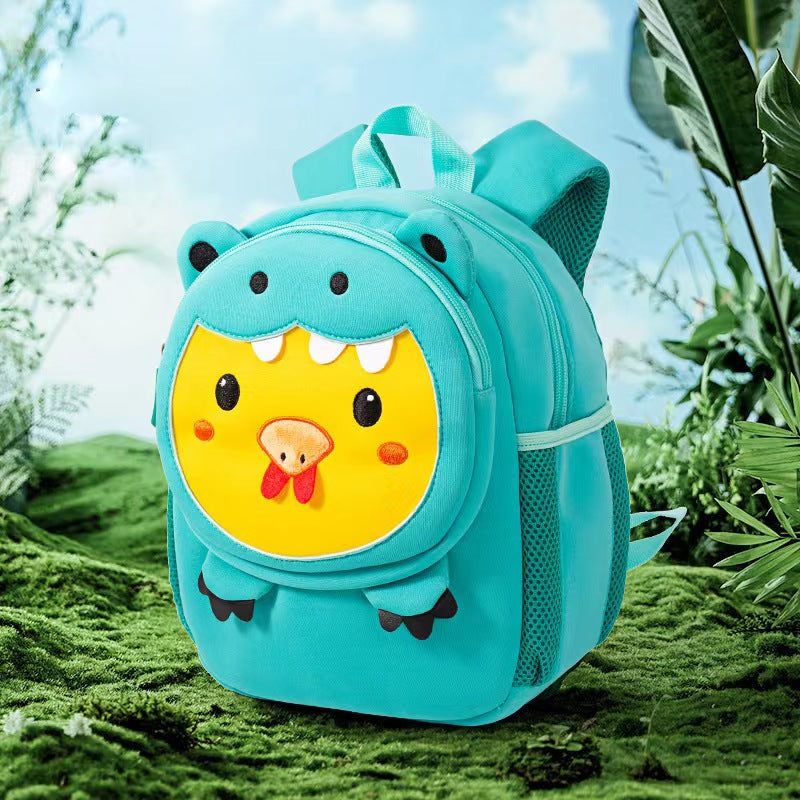 Cartoon Animal Pattern Kindergarten Backpack