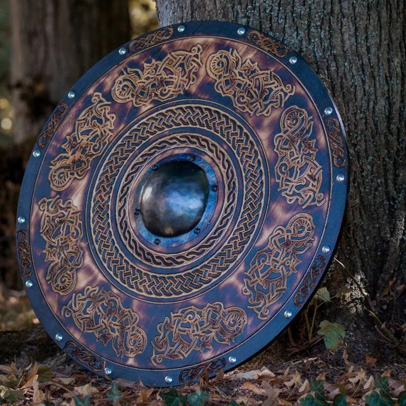 War pattern Viking shield 30CM wooden