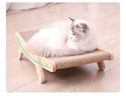 Adjustable Wooden Cat Scratcher