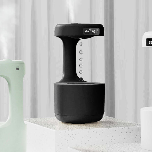 New anti-gravity humidifier <Clock display>