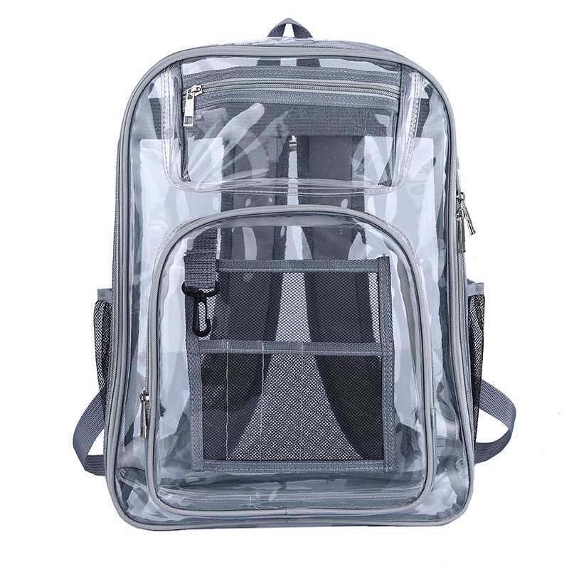 Transparent School Backpack - Large Capacity