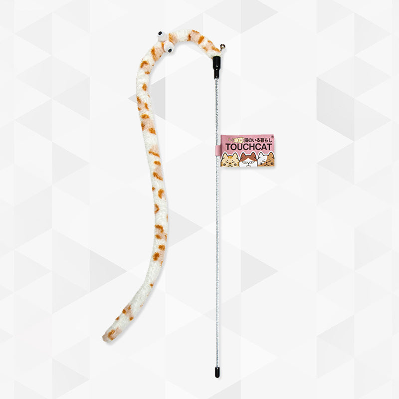 Flexible Long Caterpillar Cat Toy