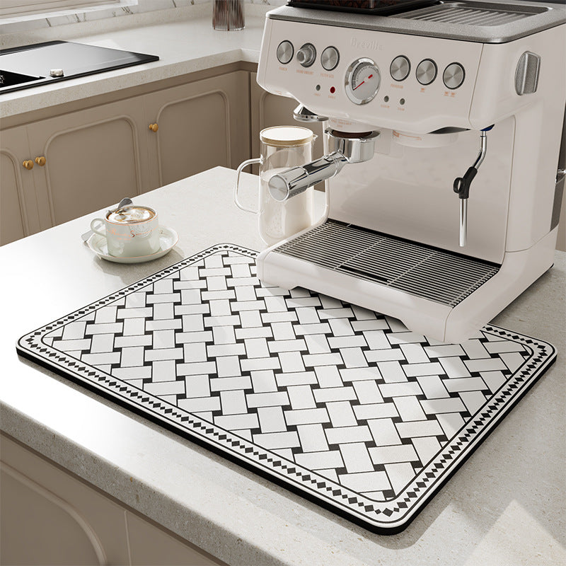 Coffee machine drain pad
