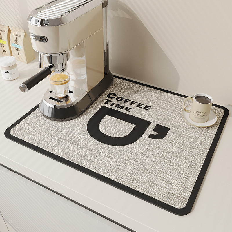 Coffee machine drain pad