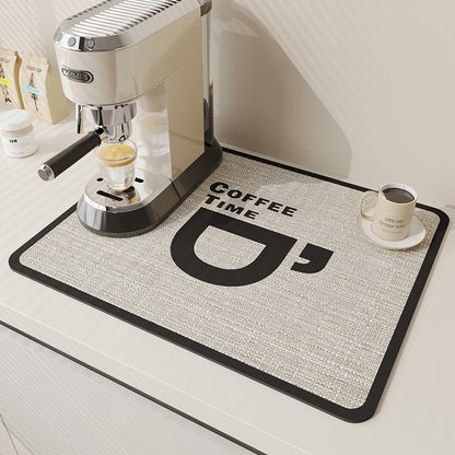 Coffee machine drain pad