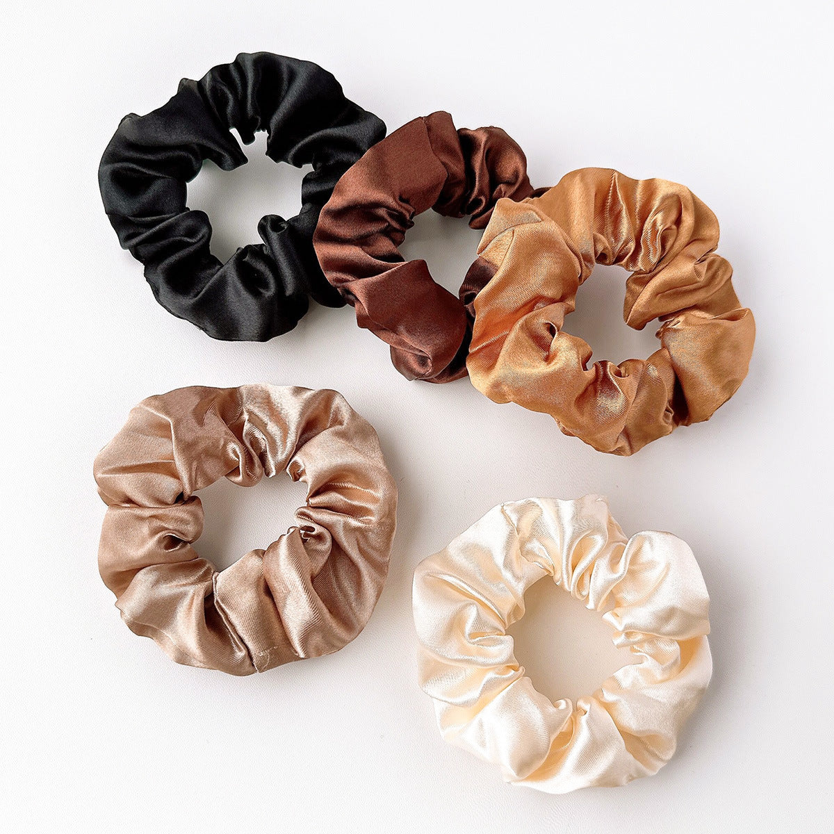 Luxury Satin Scrunchie Set